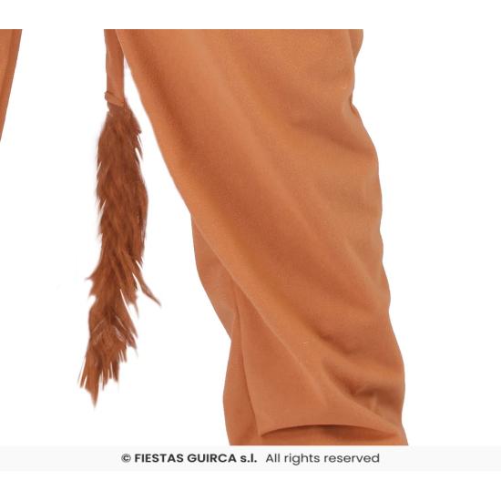 Fato de leão de circo para adulto