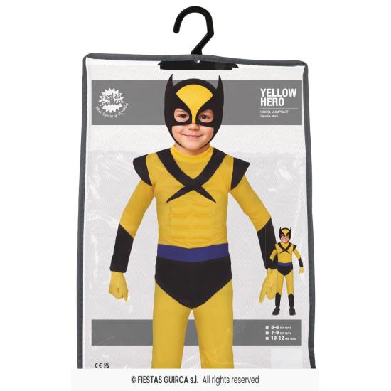 Fantasia econômica de Wolverine dos X-Men para meninos