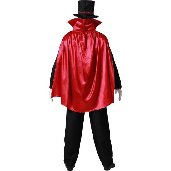 Fantasia de cartola de mágico para adulto