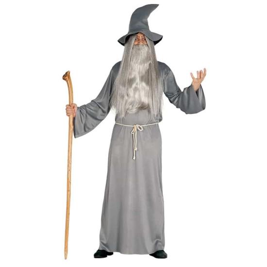 Fantasia adulta de mago Gandalf Grey da Terra-média