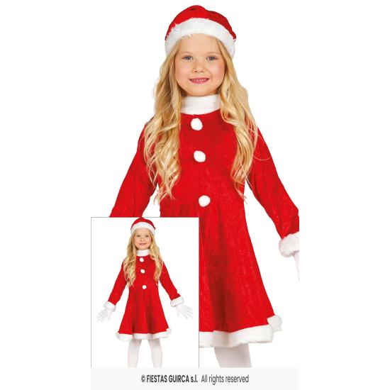 Fantasia Extra Mãe Natal tamanho menina Fantasia Extra Mãe Natal tamanho menina