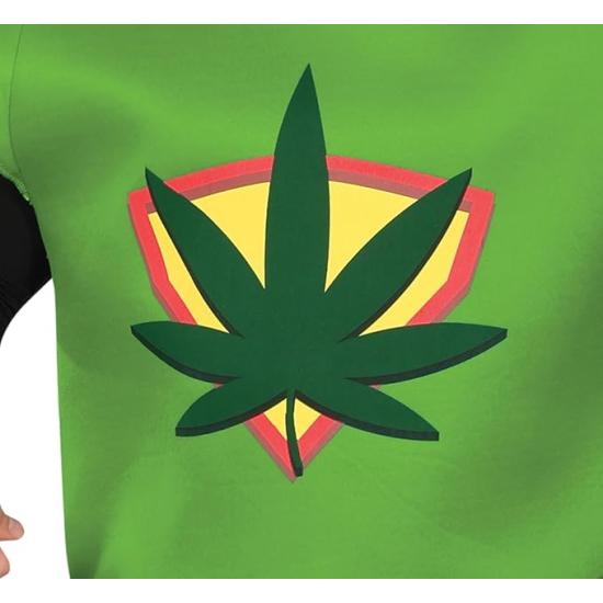 Fato de máquina de maconha para adulto