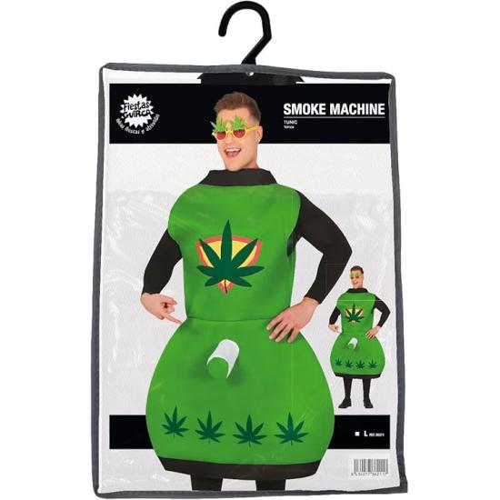 Fato de máquina de maconha para adulto