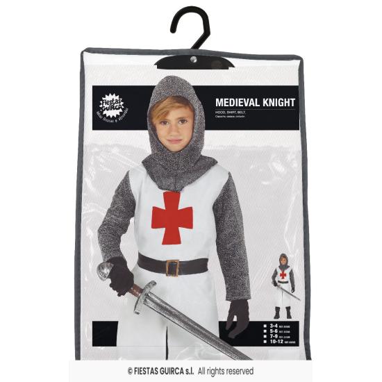 Disfraz Medieval Templario para niños