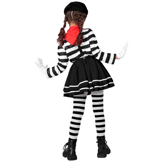 Fantasia de mímica para meninas