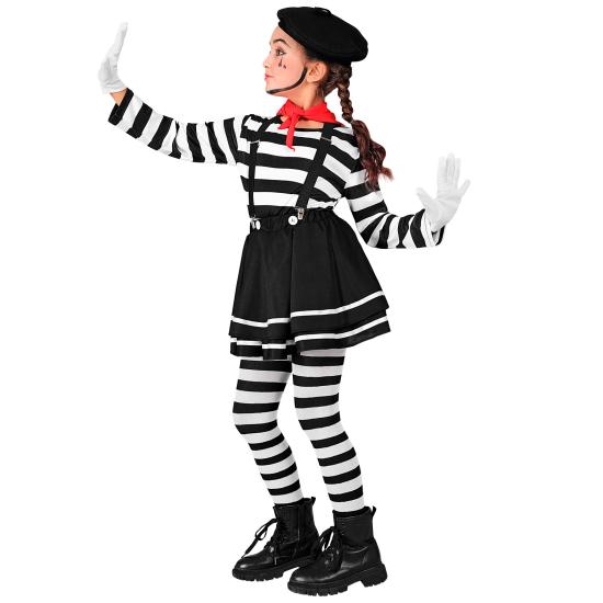 Fantasia de mímica para meninas