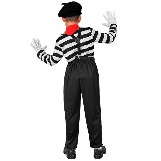 Fantasia de mímica para crianças