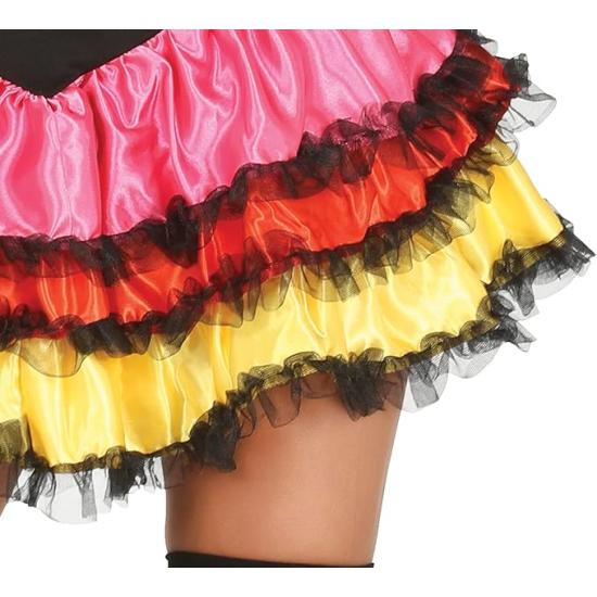 Fantasia feminina sexy e colorida de Senhora da Morte Mexicana Catrina