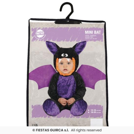 Fantasia de morcego noturno para bebê Fantasia de morcego noturno para bebê