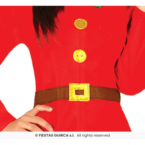 Fantasia de Natal de elfo legal adulto