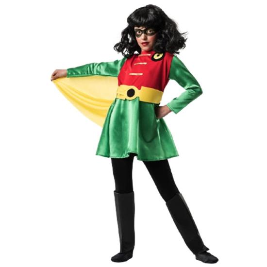 Fato de Super Robina Batman para menina Fato de Super Robina Batman para menina