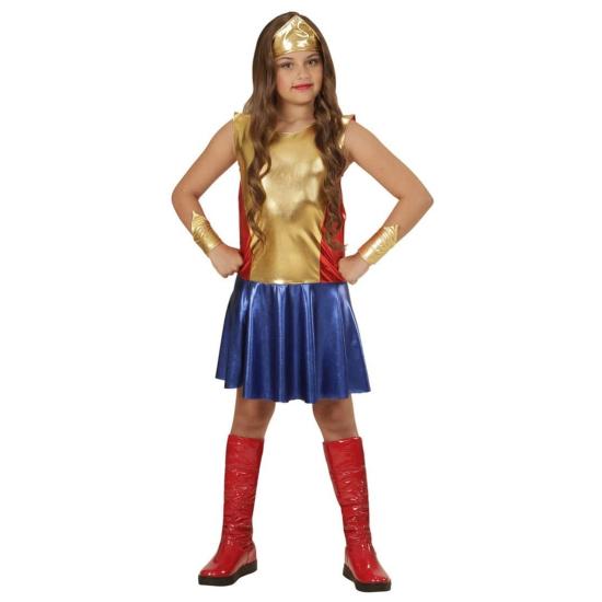 Fato de Mulher Maravilha para menina Fato de Mulher Maravilha para menina