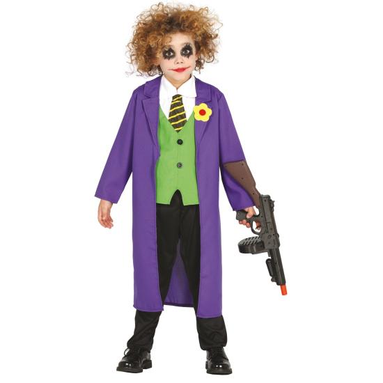 Fantasia de Coringa para menino - vilão do Batman