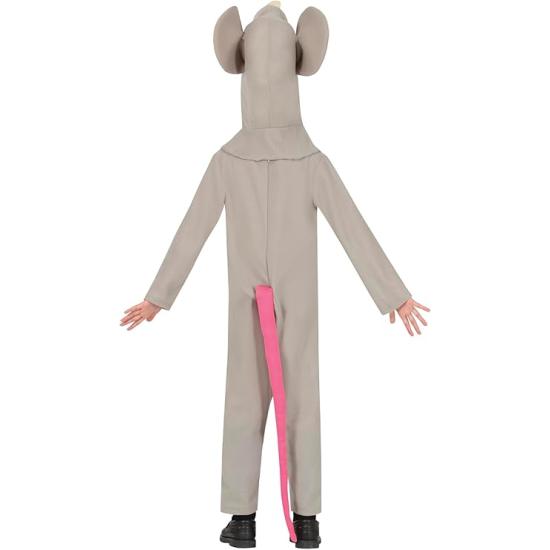 Fantasia infantil de rato - Macacão de rato cinza