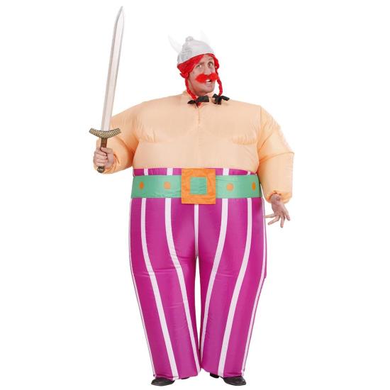 Traje inflável adulto de Obelix Traje inflável adulto de Obelix