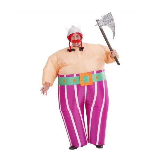 Traje inflável adulto de Obelix Traje inflável adulto de Obelix