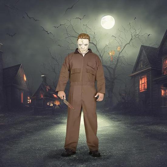 Traje oficial de Michael Myers para homens