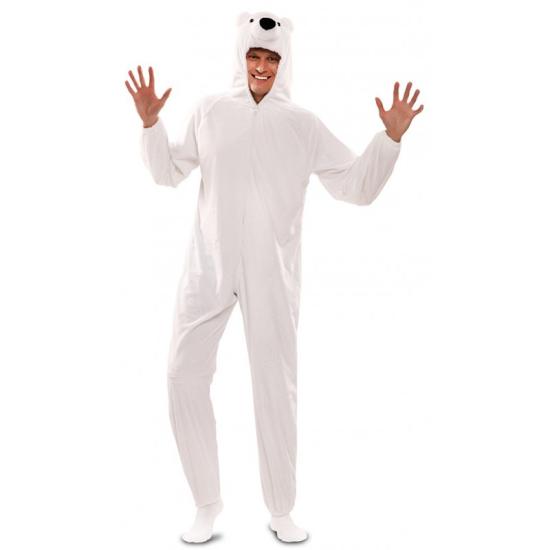 Fantasia unissex de urso polar de gelo