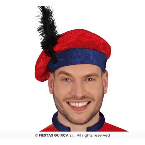 Fato de página adulto azul e marrom Fato de página adulto azul e marrom