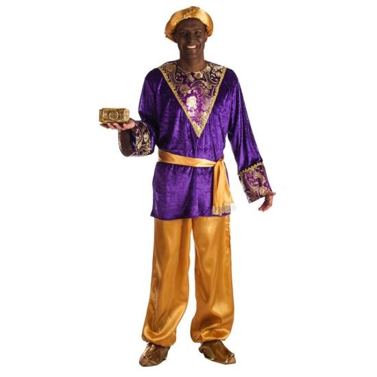 Fato de página Baltasar para adulto Fato de página Baltasar para adulto