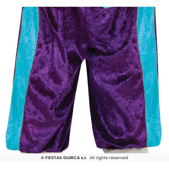 Fato de página de Natal azul infantil