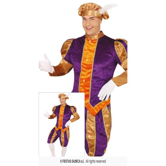 Fato de Gala de Página de Natal para adulto Fato de Gala de Página de Natal para adulto