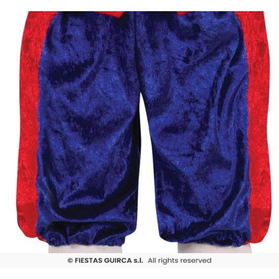 Fantasia vermelha de página dos três reis magos em tamanho infantil