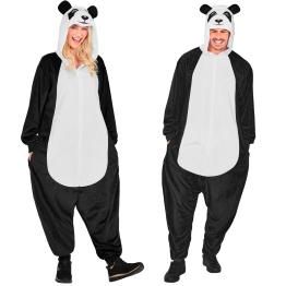 Fantasia de panda unissex para adultos