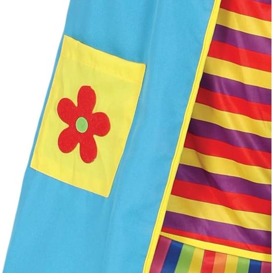 Fantasia de palhaço de circo para adultos