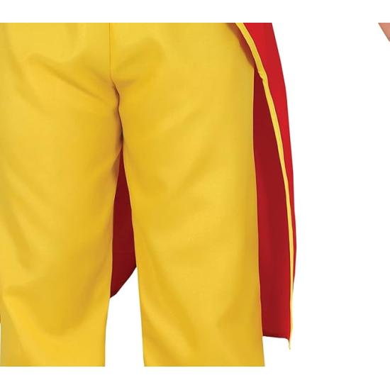 Fato de palhaço maroto para adulto