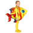 Fantasia infantil de peixe marinho