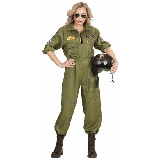 Fantasia de piloto de caça instrutor de Top Gun para mulheres Fantasia de piloto de caça instrutor de Top Gun para mulheres