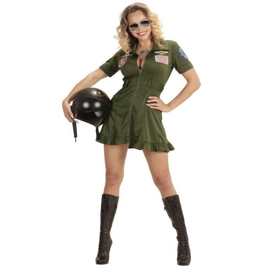 Fantasia sexy de piloto de caça Top Gun para mulheres Fantasia sexy de piloto de caça Top Gun para mulheres