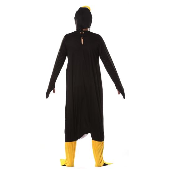 Fantasia de pinguim frio adulto