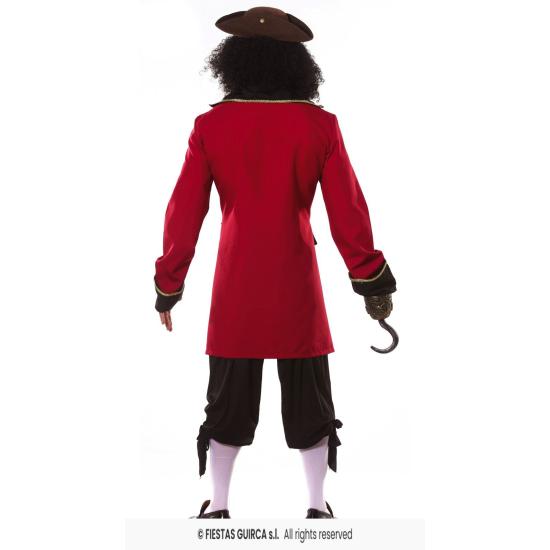 Fantasia de capitão pirata tamanho adulto