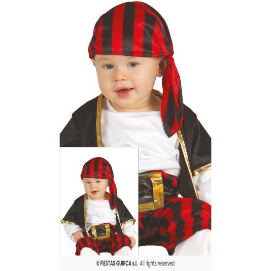 Fantasia de pirata caribenho para bebê. Fantasia de pirata caribenho para bebê.