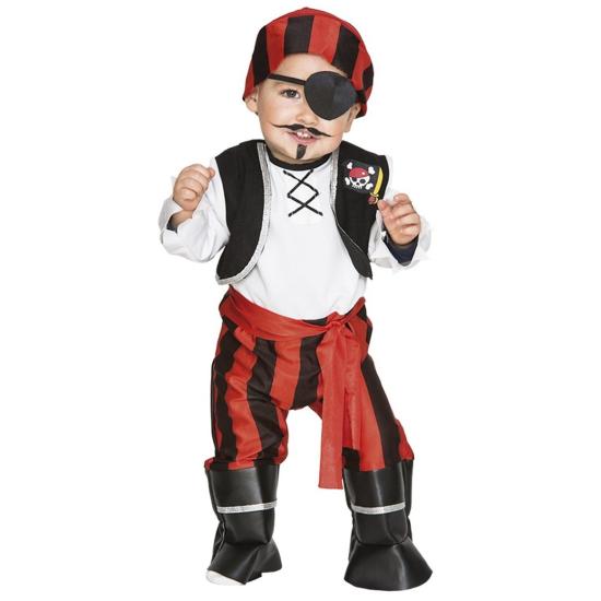 Fantasia de Pirata Bad Fleas Babé Fantasia de Pirata Bad Fleas Babé