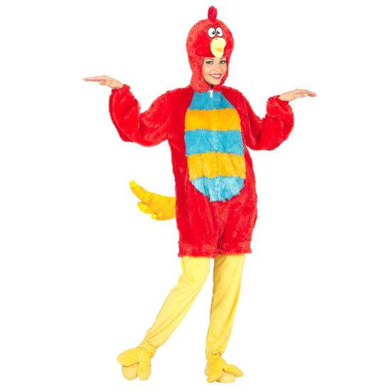 Fato de festa Red Bird para adulto