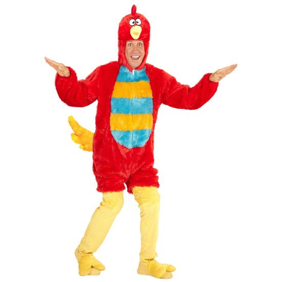 Fato de festa Red Bird para adulto