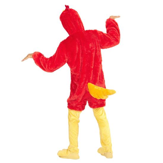 Fato de festa Red Bird para adulto