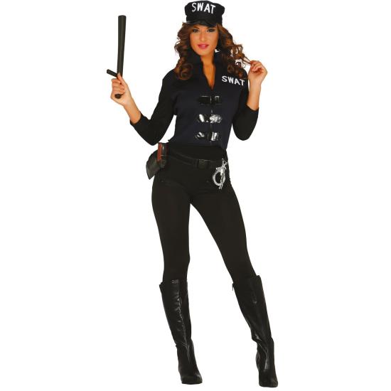 Fantasia de Polícia das Forças Especiais para Adultos