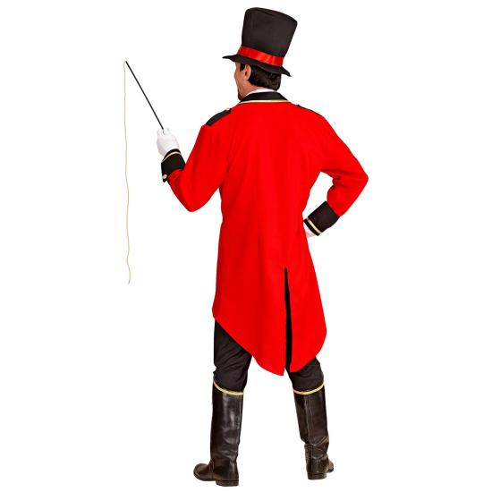 Traje de apresentador de circo ou domador tamanho adulto