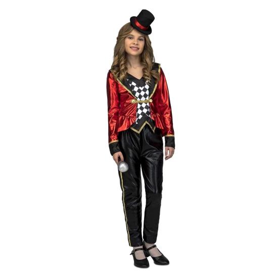 Fantasia de apresentadora de circo para menina