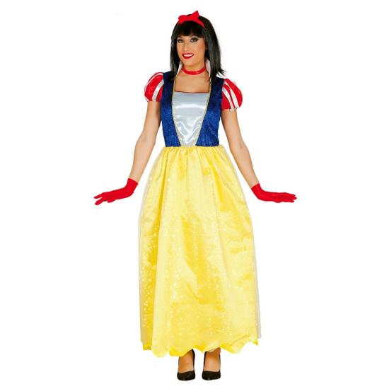 Fato de Princesa Branca de Neve adulto.