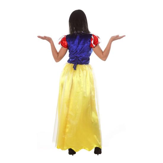 Fato de Princesa Branca de Neve adulto.