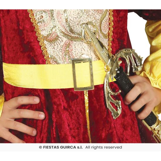 Fantasia de Príncipe de Conto de Fadas Borgonha para Crianças