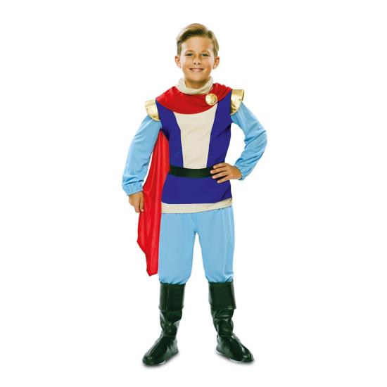 Fantasia de príncipe de história infantil