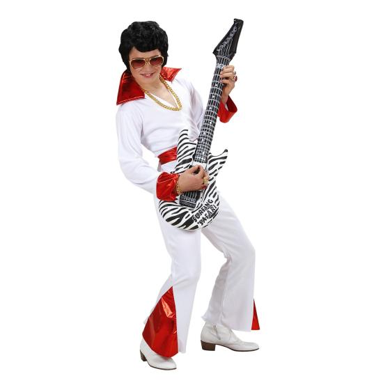 Fato de Rei do Rock Elvis para criança