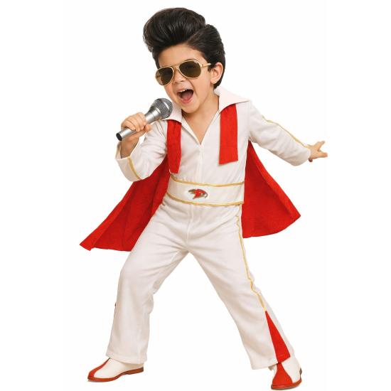 Fantasia de Rei do Rock para Meninos