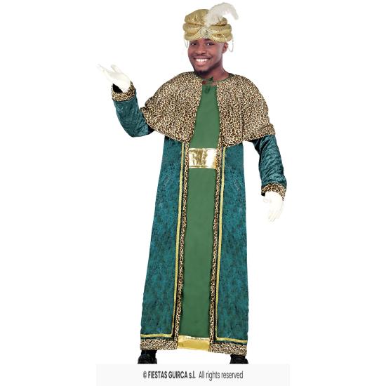 Fato económico de Rei Feiticeiro Baltasar para adulto Fato económico de Rei Feiticeiro Baltasar para adulto